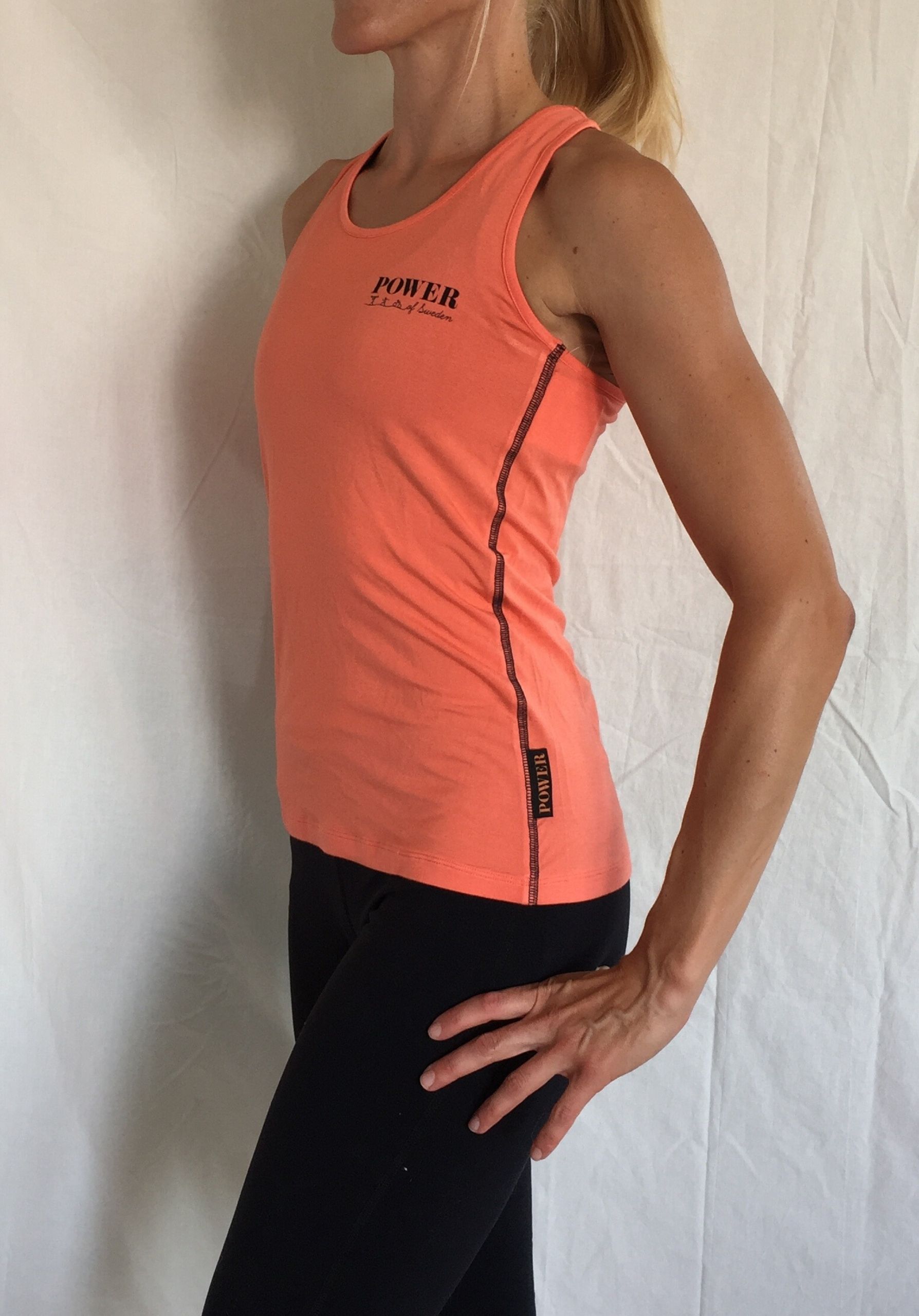 POWER of Sweden Racer Back Living Coral 2